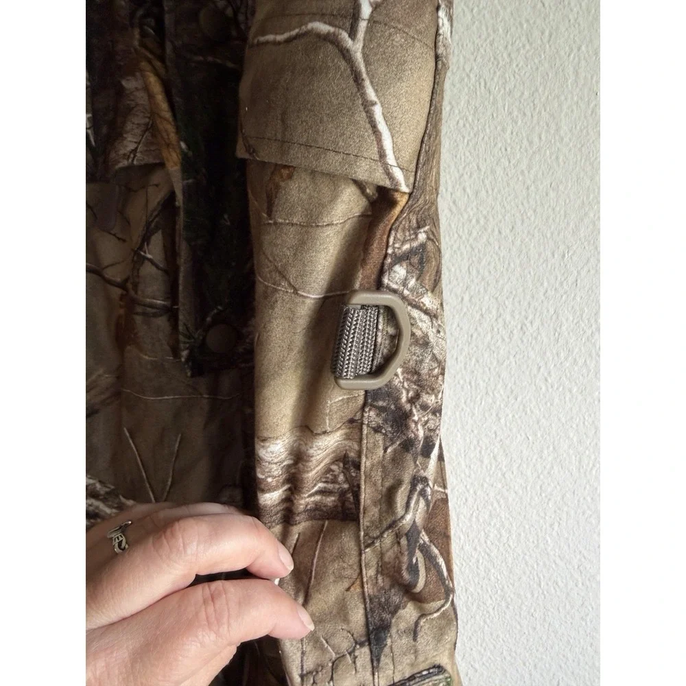 Red Head Camouflage Bib Youth M Bone Dry Waterproof Winter Hunting Snow Overalls